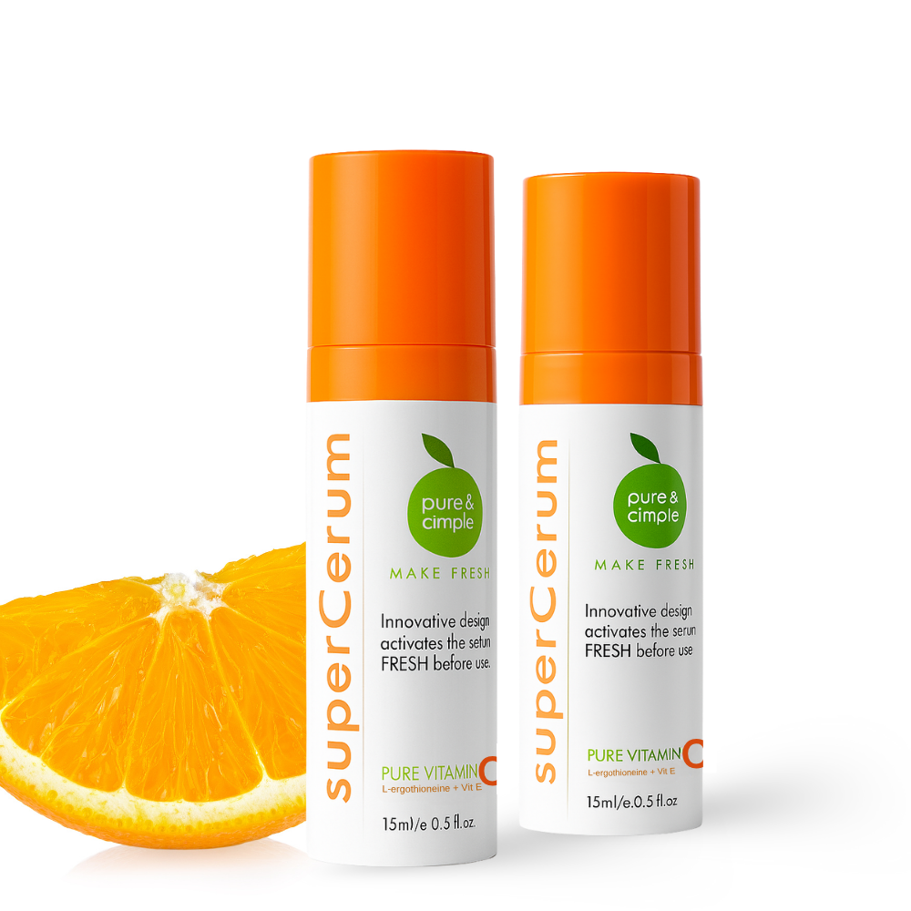 SuperCerum Fresh-Activated Pure Vitamin C Serum (20%) | Pure & Cimple