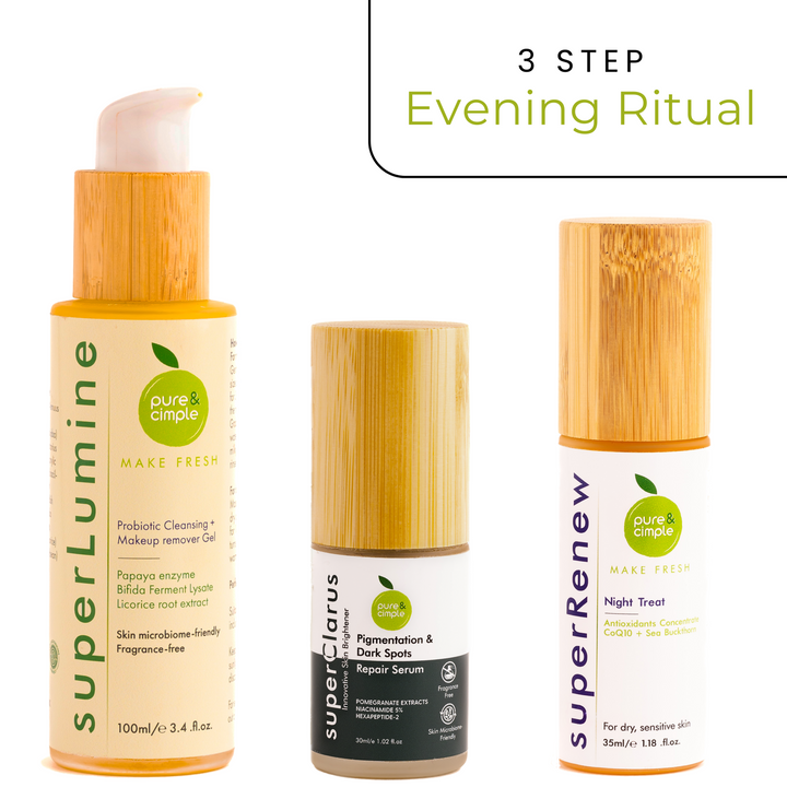 3-step evening ritual - take the day off and rejuvenate