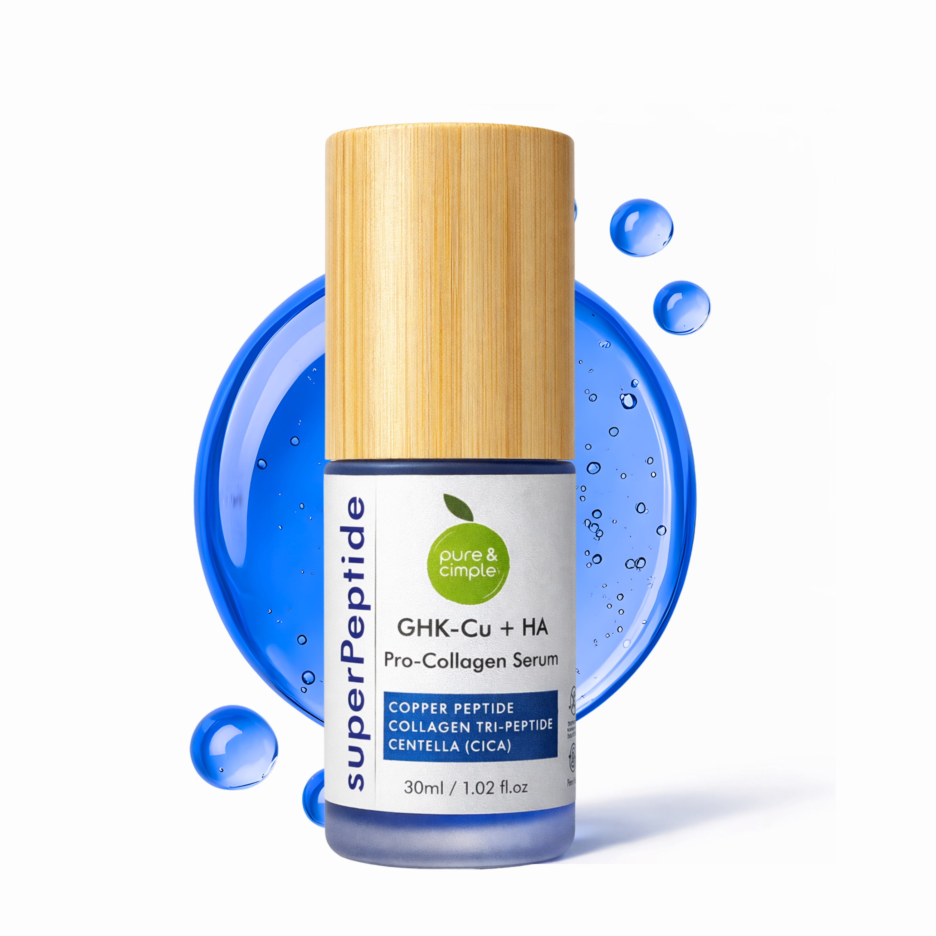 palmitoyl ghk cu Copper Peptide Serum for Dull & Mature Skin