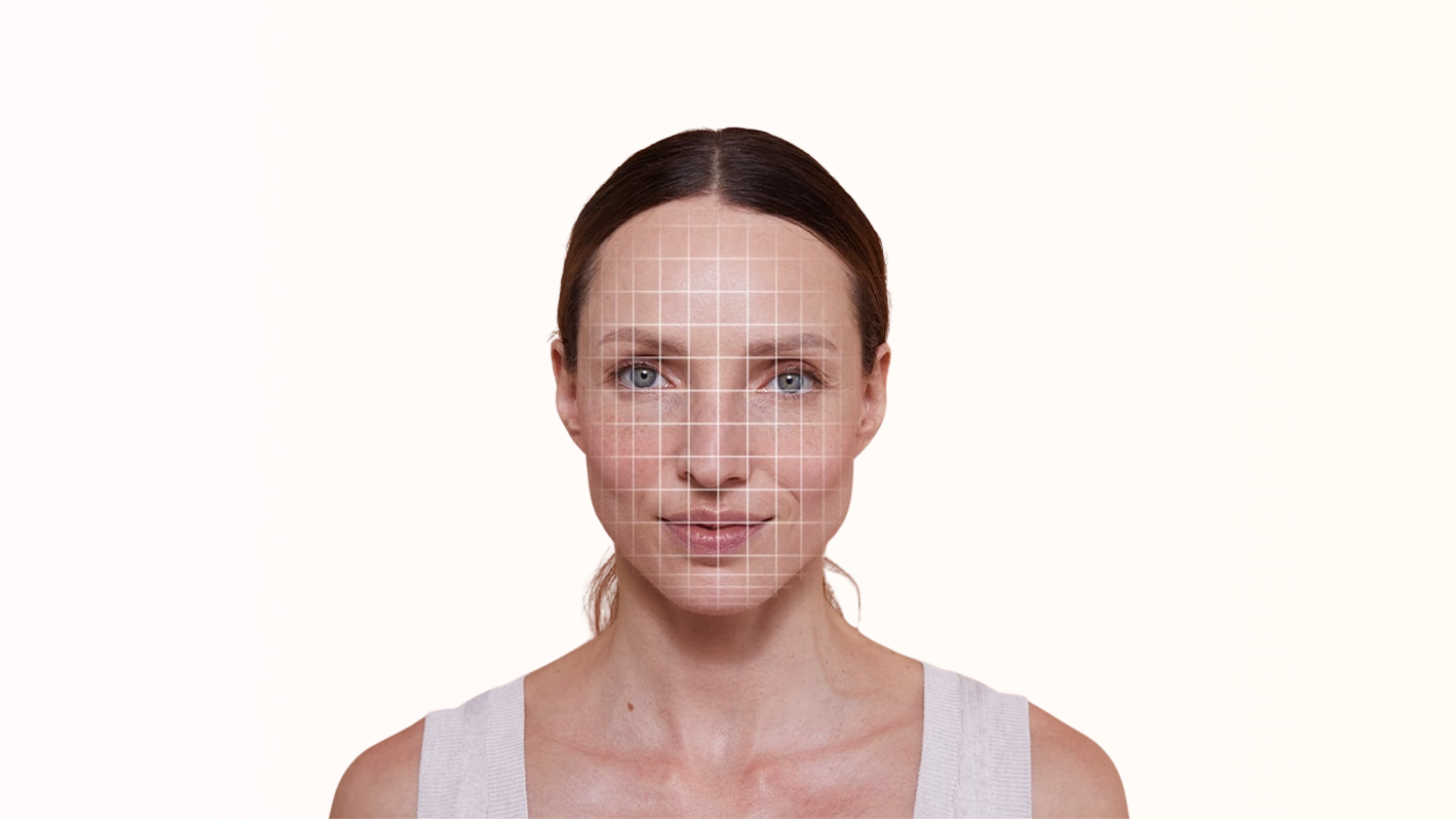 Woman applying peptide serum to mature skin in a calm skincare routine