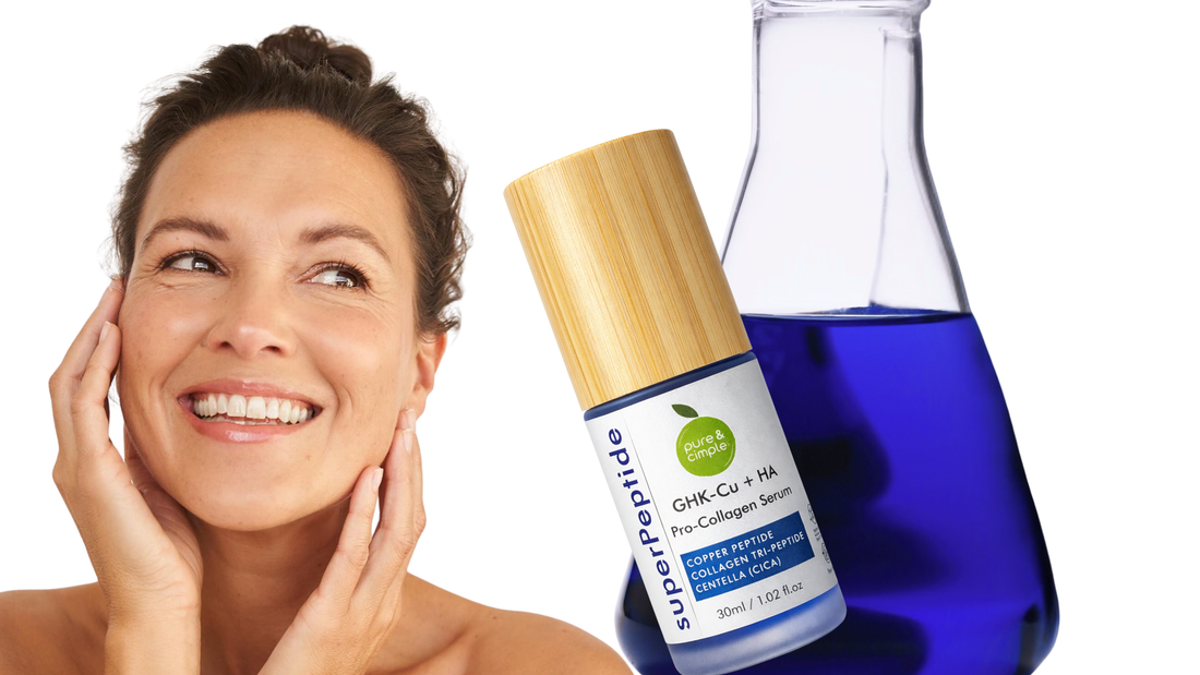 The Blue Revolution: Why 1% Pure GHK-Cu is the New Standard for Mature Skin Repair