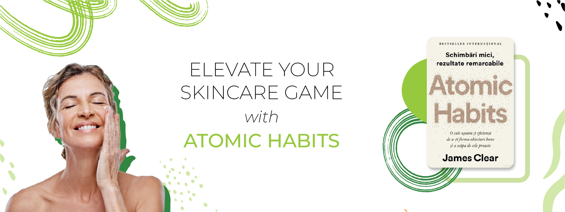 Skincare routine for Mature Skin Atomic Habits