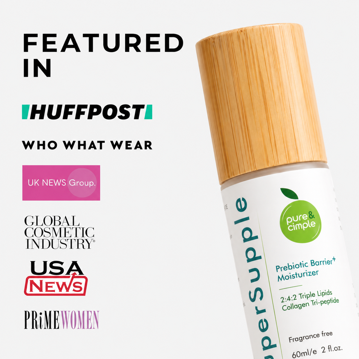 superSupple Prebiotic Triple Lipid Moisturizer