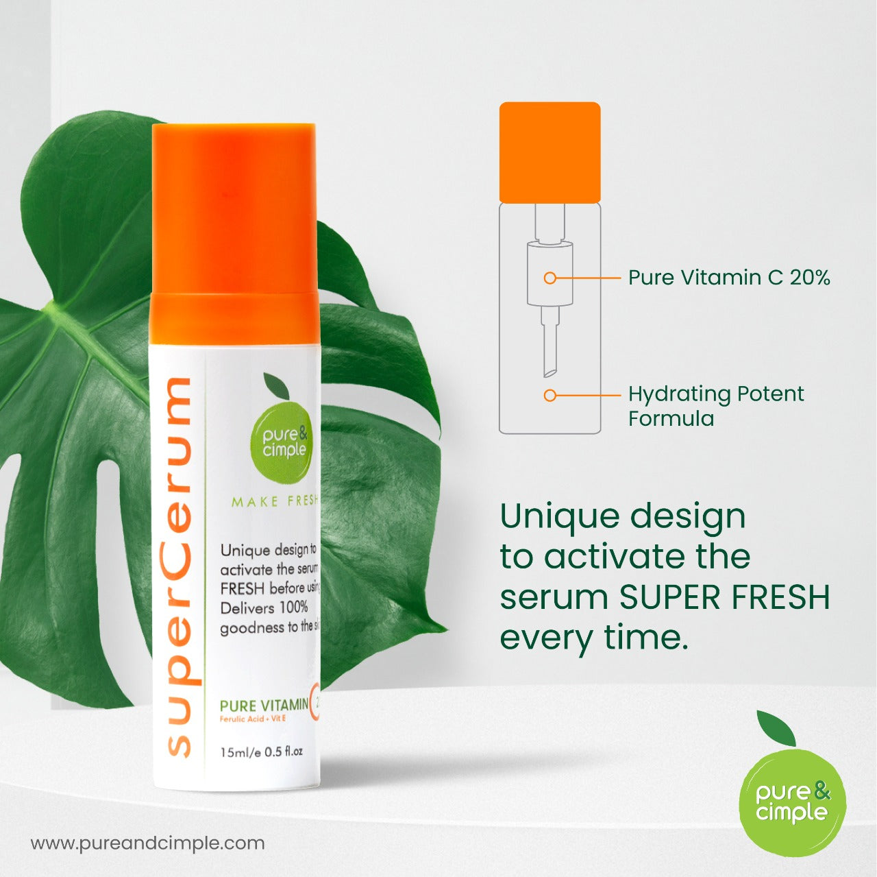 superCerum - Pure Vitamin C Serum