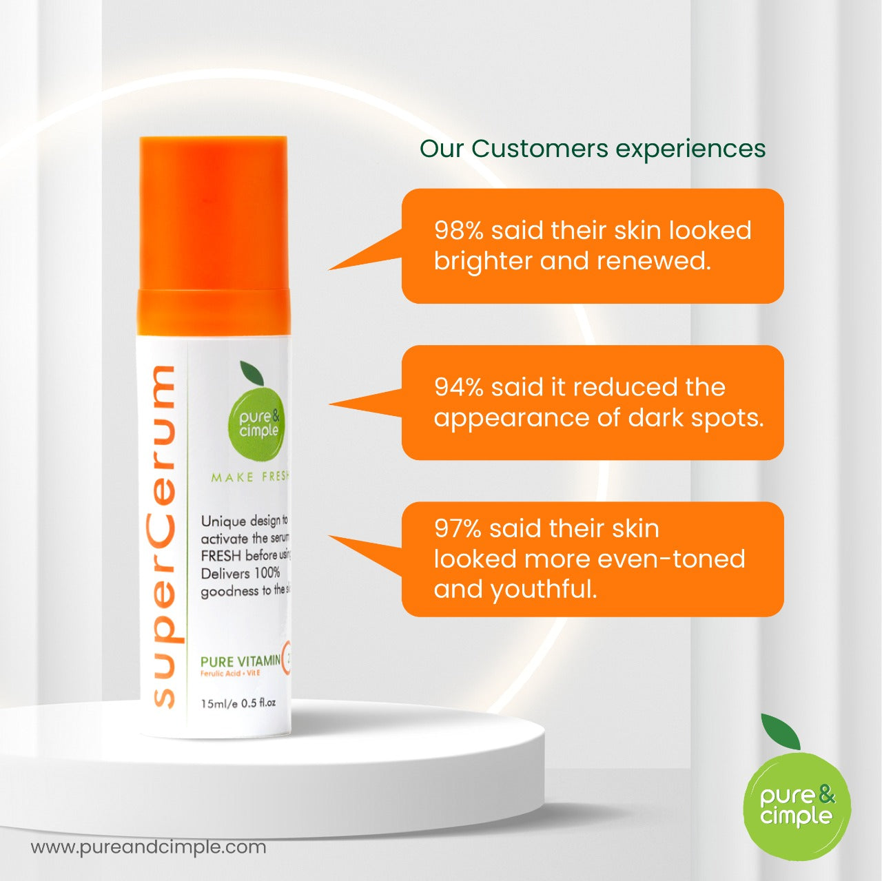 superCerum - Pure Vitamin C Serum